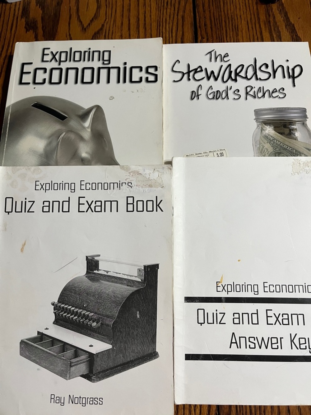 Notgrass Exploring Economics Homeschool curriculum set
